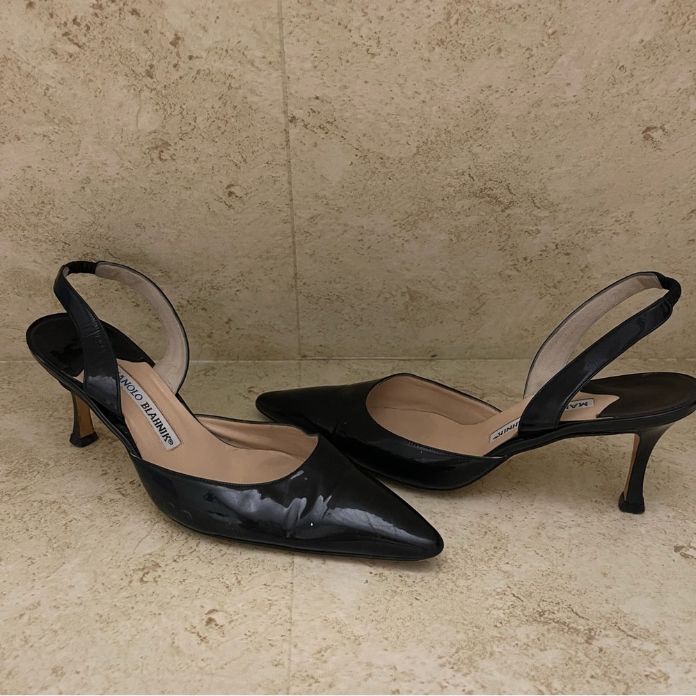 Manolo Blahnik Black Heels